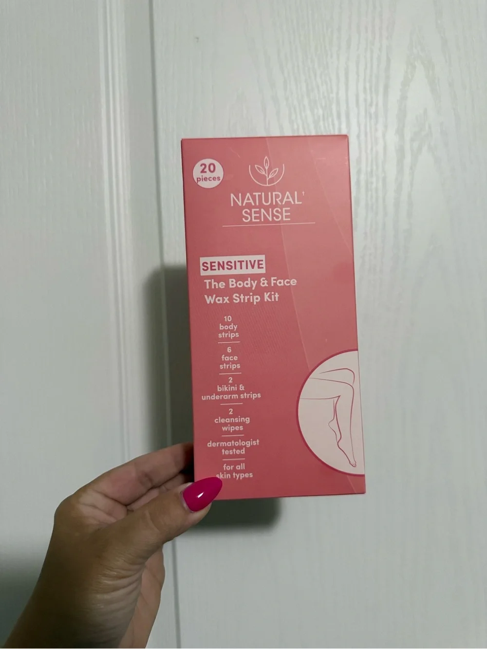 Sensitive Body Wax Strip Kit